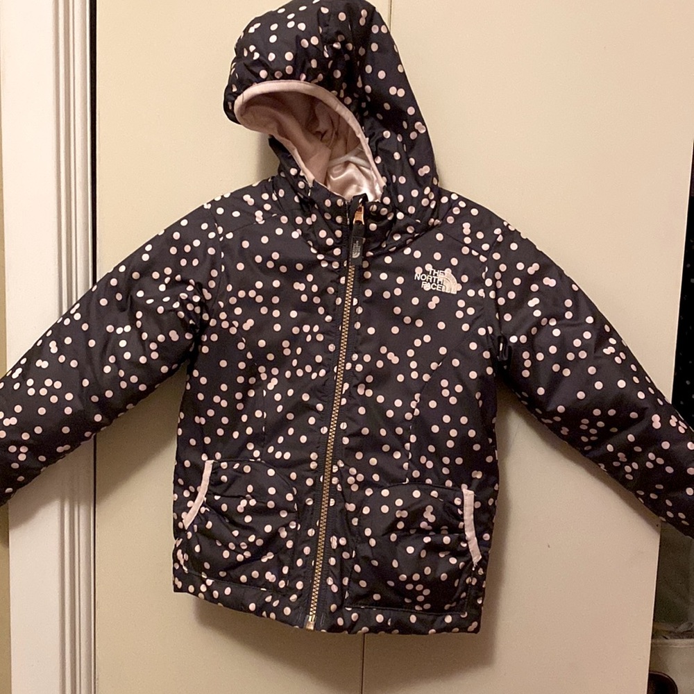 Girls The North Face Perrito Reversible Jacket sz. 5T